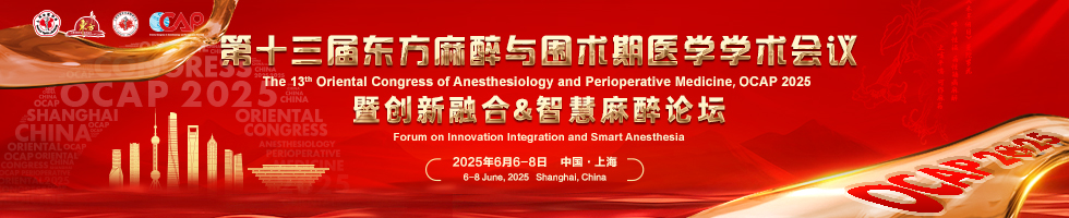 第十三届东方麻醉与围术期医学学术会议暨创新融合&智慧麻醉论坛