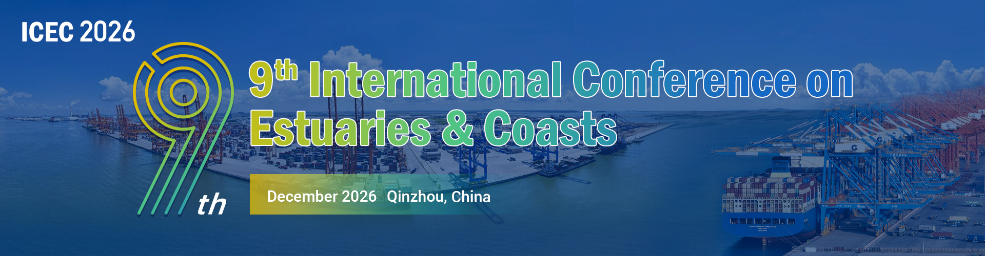 The 9th International Conference on Estuaries and Coasts