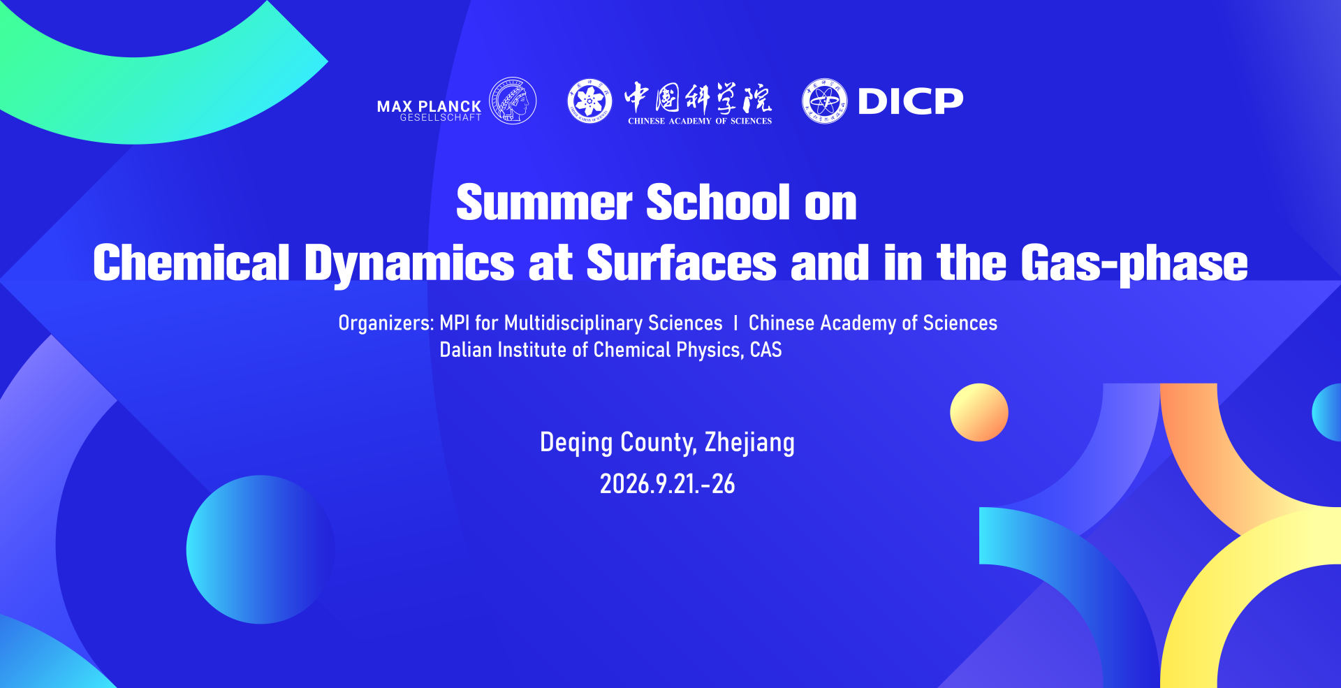 Summer School on Chemical Dynamics at Surfaces and in the Gas-phase