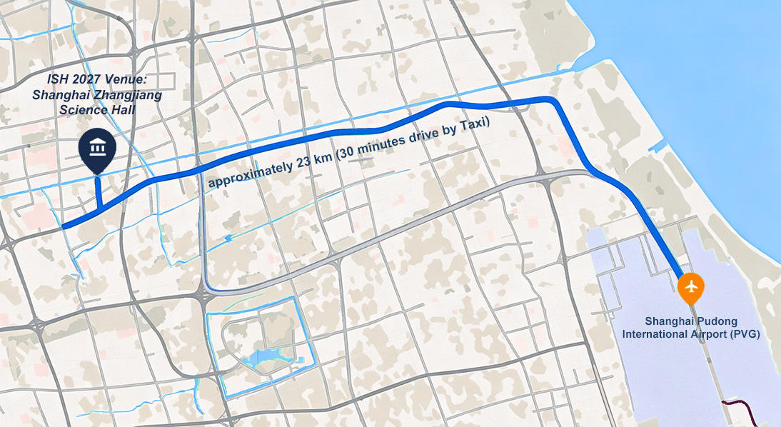 Metro Line 2 route map to venue