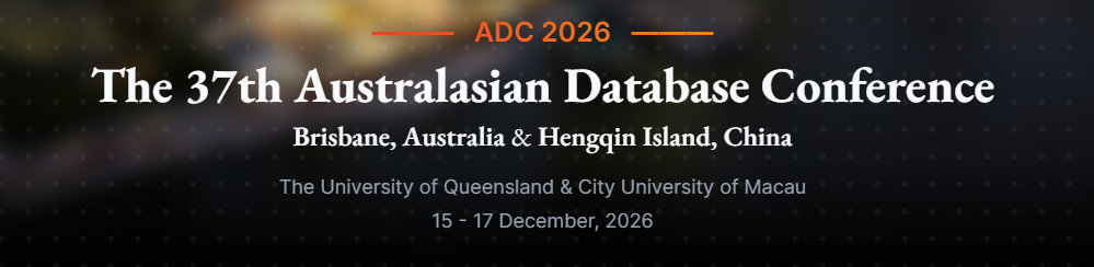 The 37th Australasian Database Conference