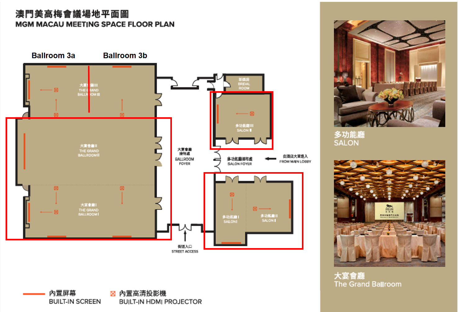 Conference Venue Floor Map