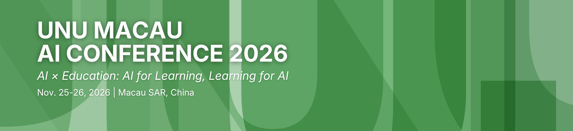 The UNU Macau AI Conference 2026