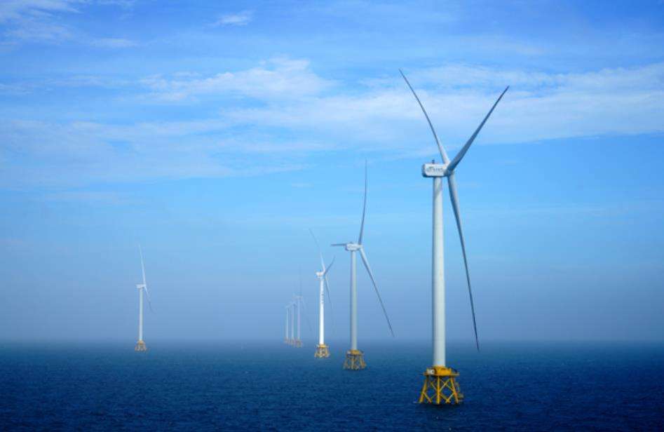 漳浦二期海上風電項目。湯偉攝